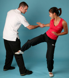 Student learning Martial Arts in St Neots, Cambrideshire